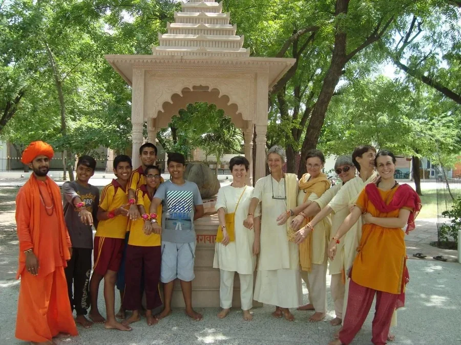 raksha-bandan-celebrations-in-om-ashram mainImage